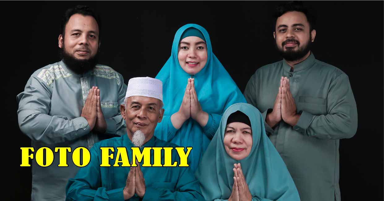 foto keluarga ramadhan
